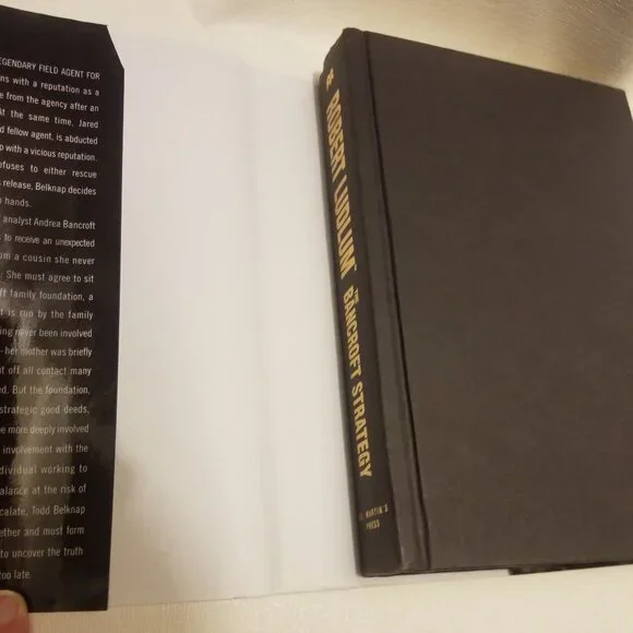 Hardcover of Robert Ludlum's The Bancroft Strategy - Picture 3 of 4